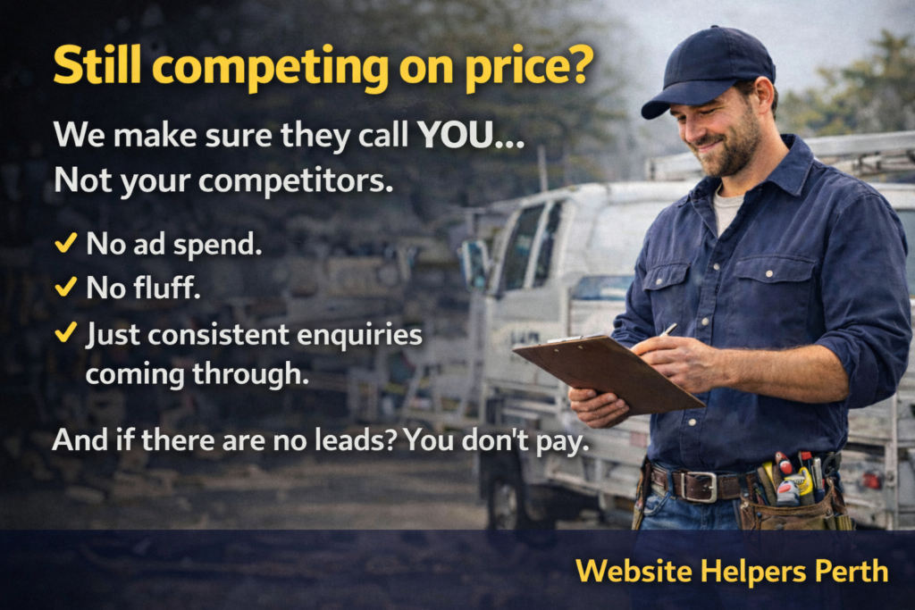 Perth Plumber quoting a job for a new customer in Joondalup