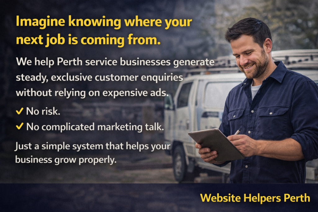 Perth builder smiling after talking to a new customer regarding quoting a construction job in Doubleview